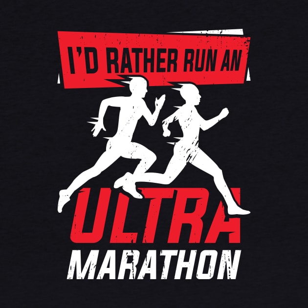 Ultra Marathon Running Marathoner Runner Gift by Dolde08